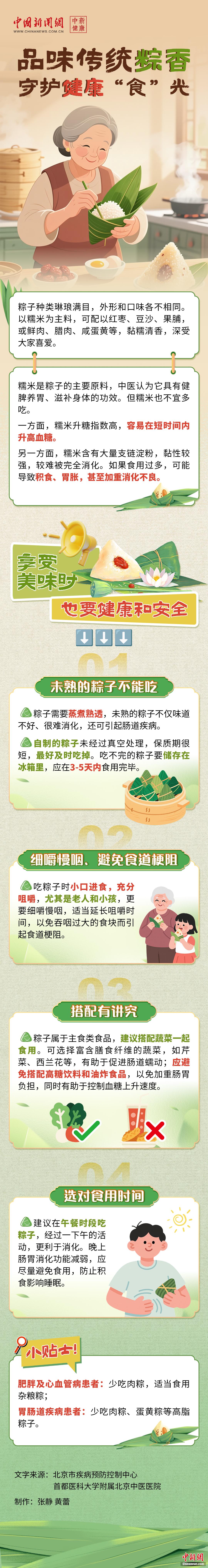 中新健康｜品味传统粽香守护健康“食”光